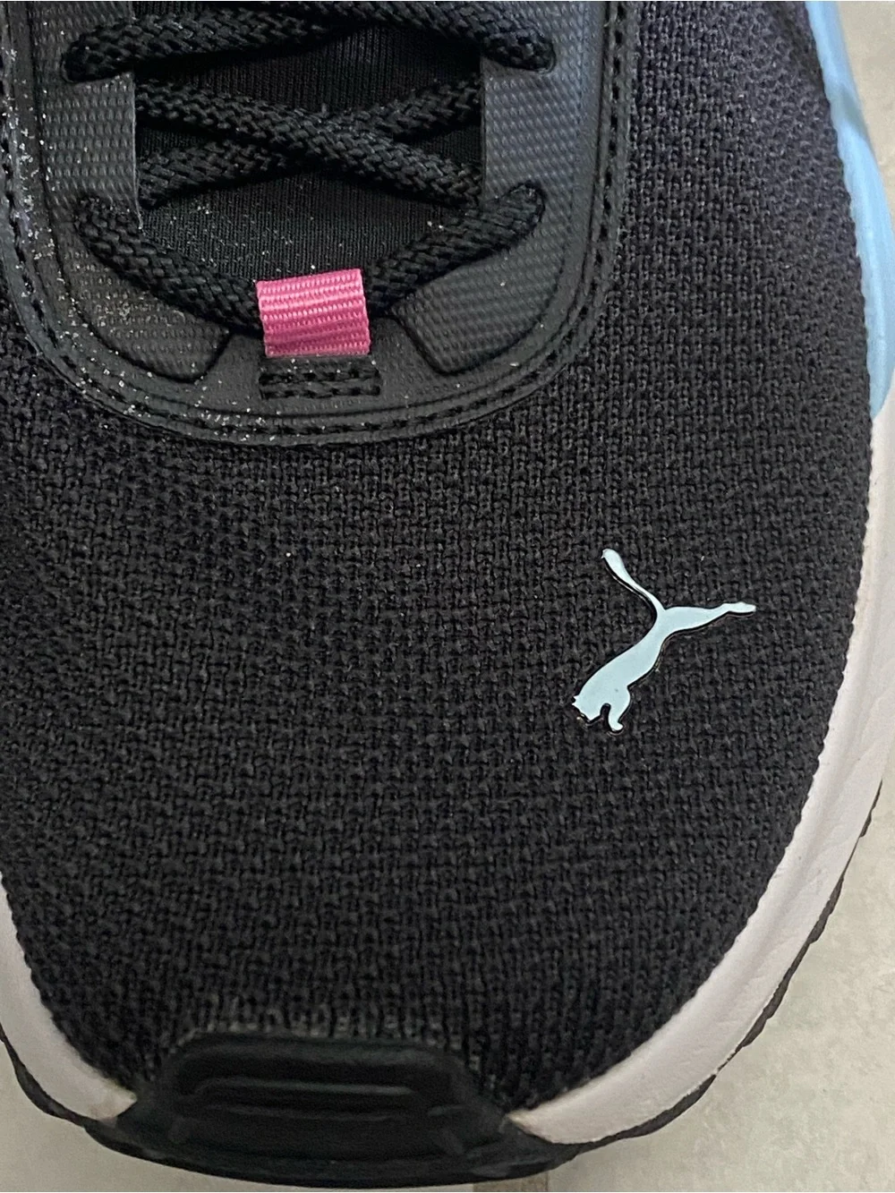 Puma black sneakers